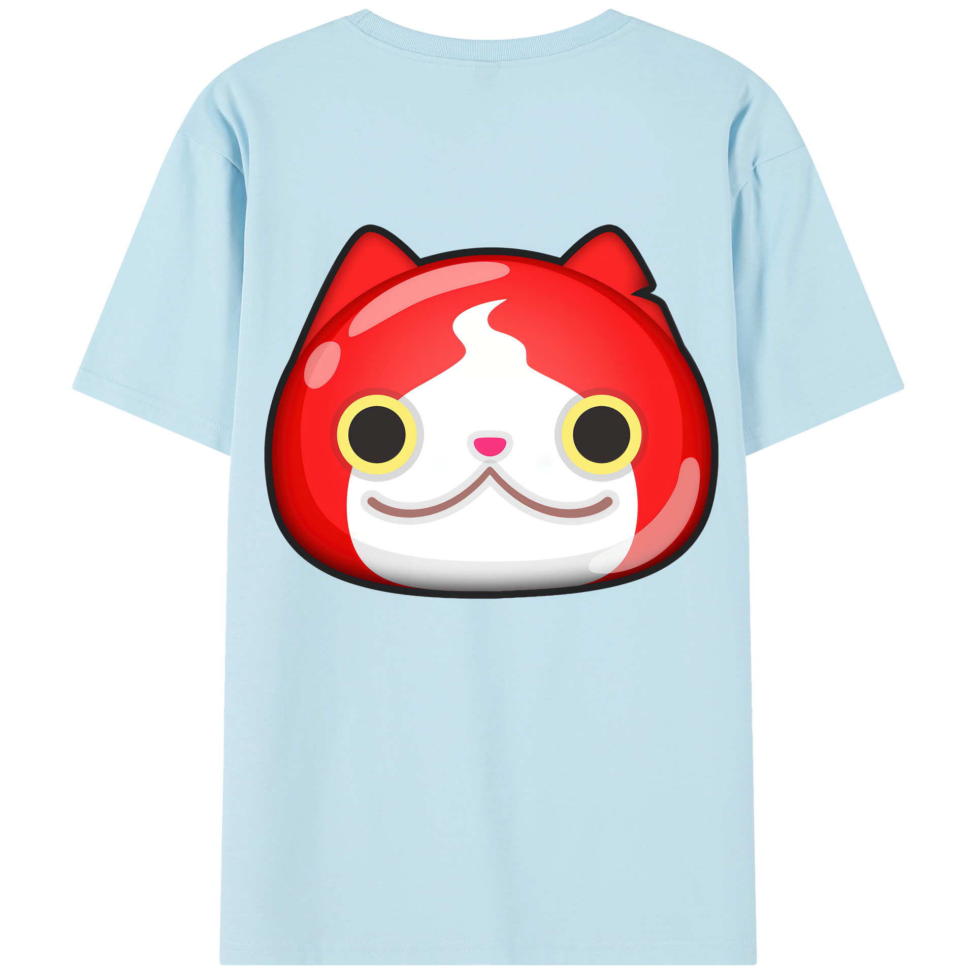 （画像用） 妖怪ウォッチ Yo-kai Watch 綿100％半袖Tシャツ（背面プリント）